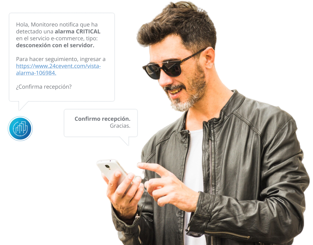 24Cevent - Notificación automática